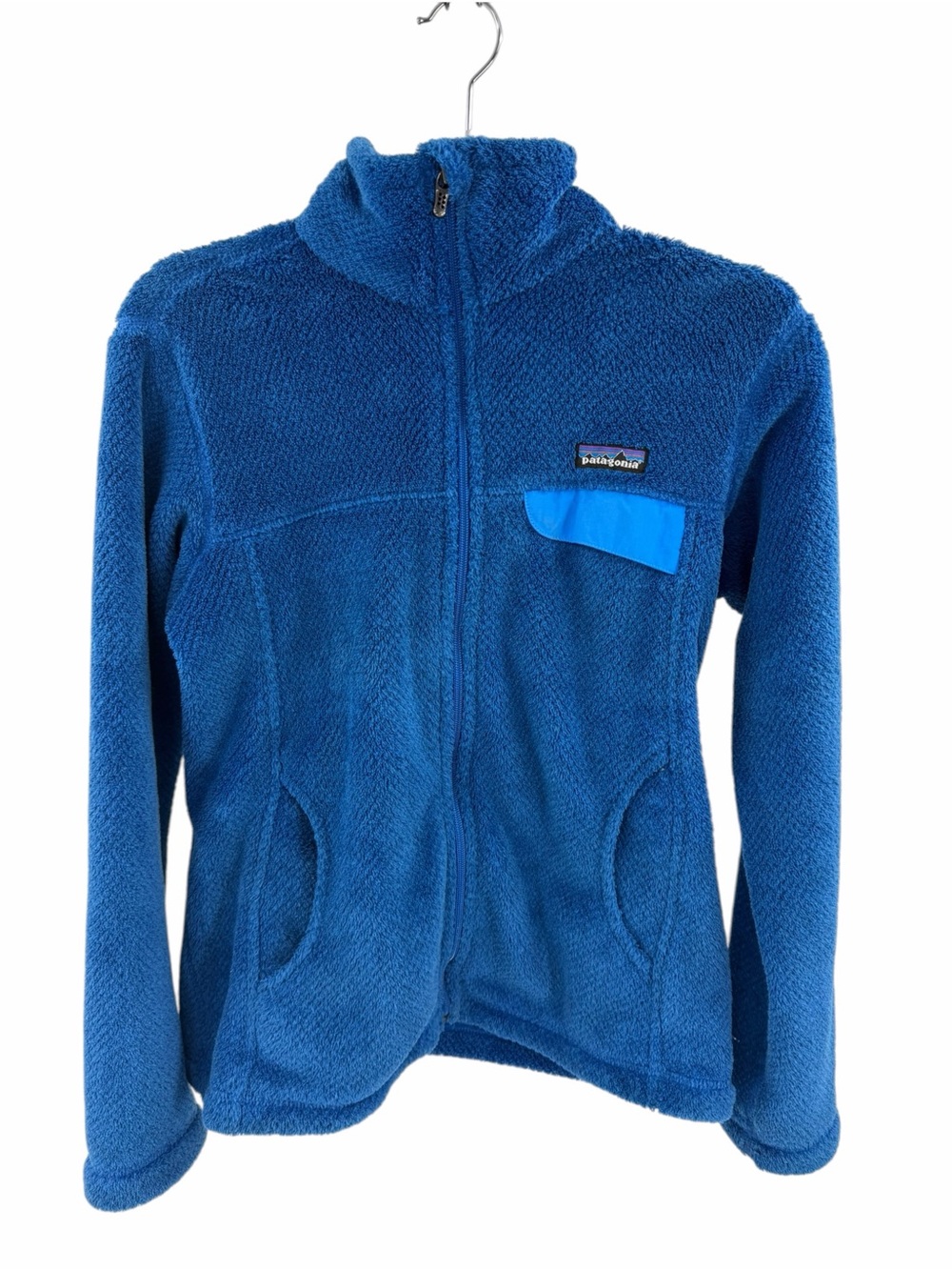 Patagonia Retool Snap T Fleece Pullover Blue Jacket Women’s Medium